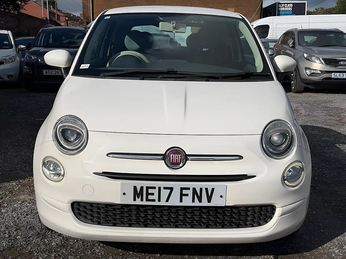 Used 2017 Fiat 500 Pop White - Interior and Exterior details 2