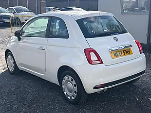 Used 2017 Fiat 500 Pop White - Interior and Exterior details 5