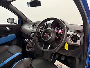 Used 2017 Fiat 500 S Blue - Interior and Exterior details 11