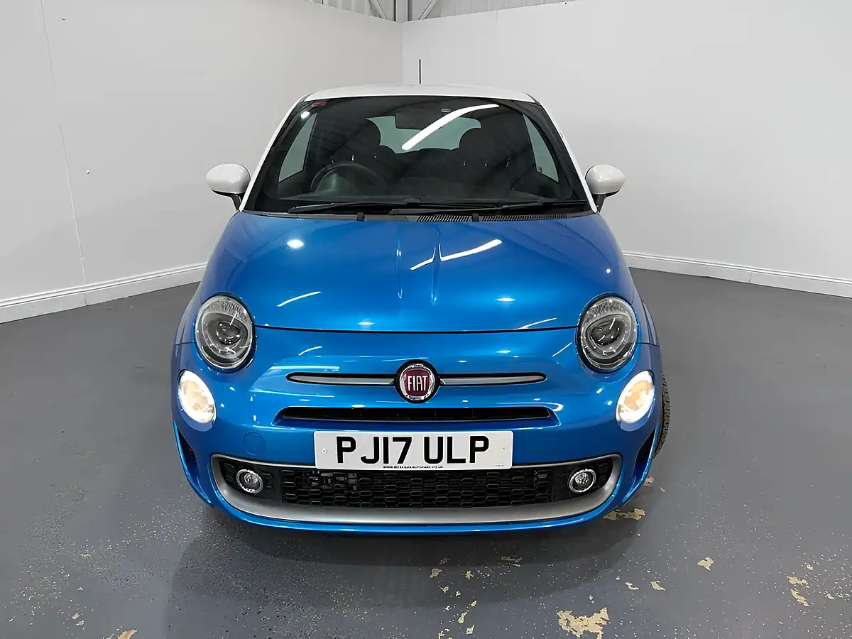 Used 2017 Fiat 500 S Blue - Interior and Exterior details 2