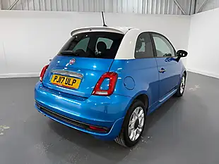 Used 2017 Fiat 500 S Blue - Interior and Exterior details 6