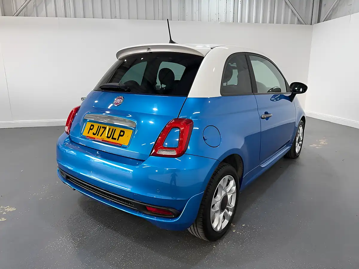 Used 2017 Fiat 500 S Blue - Interior and Exterior details 6