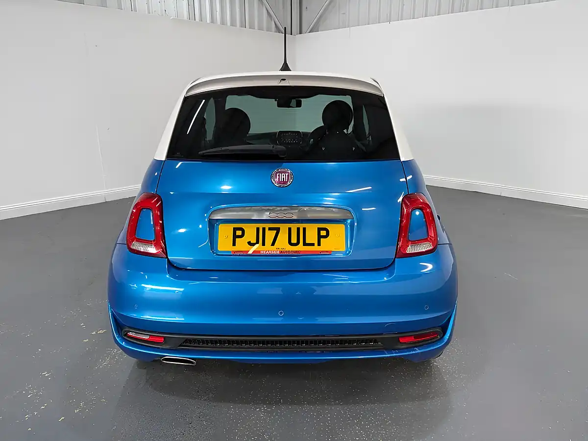 Used 2017 Fiat 500 S Blue - Interior and Exterior details 7