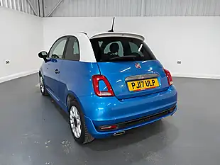 Used 2017 Fiat 500 S Blue - Interior and Exterior details 8