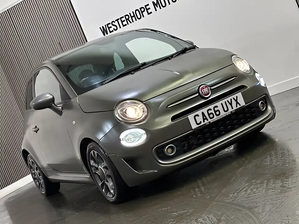 Used 2017 Fiat 500 S Green - Interior and Exterior details 10