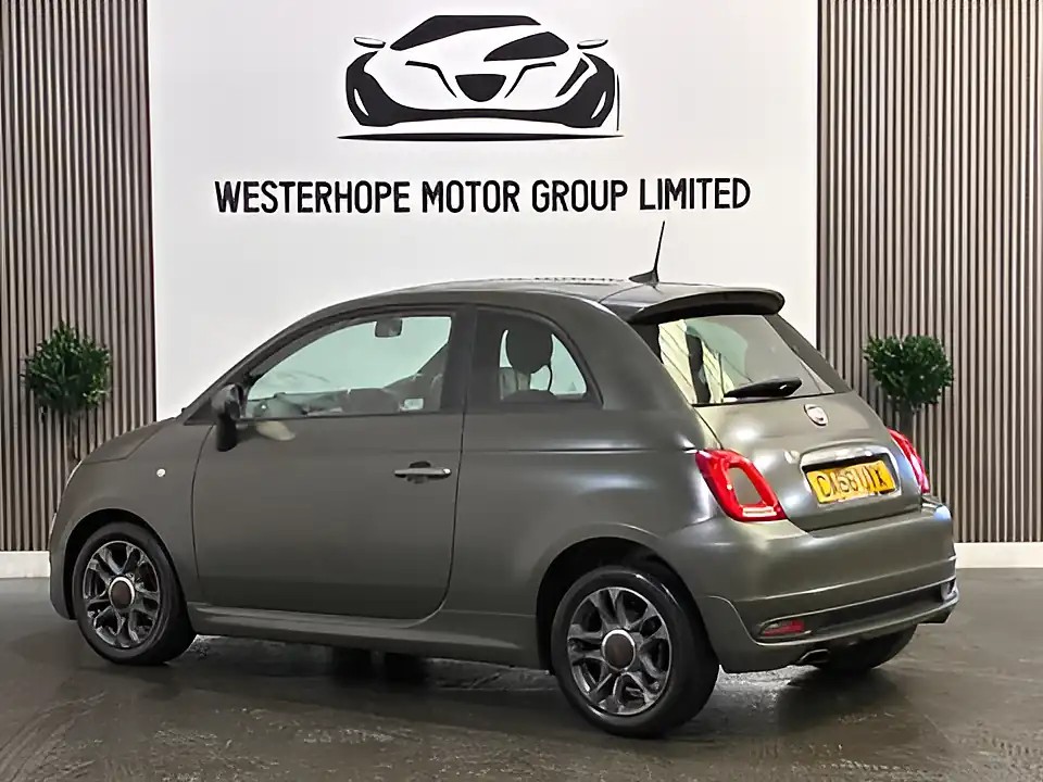 Used 2017 Fiat 500 S Green - Interior and Exterior details 2