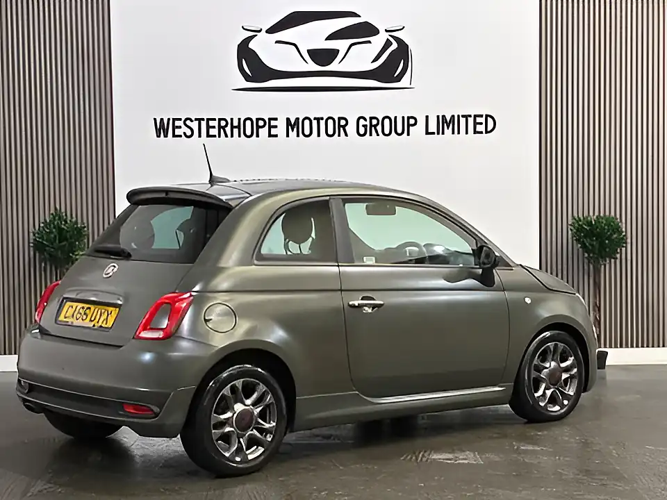 Used 2017 Fiat 500 S Green - Interior and Exterior details 4