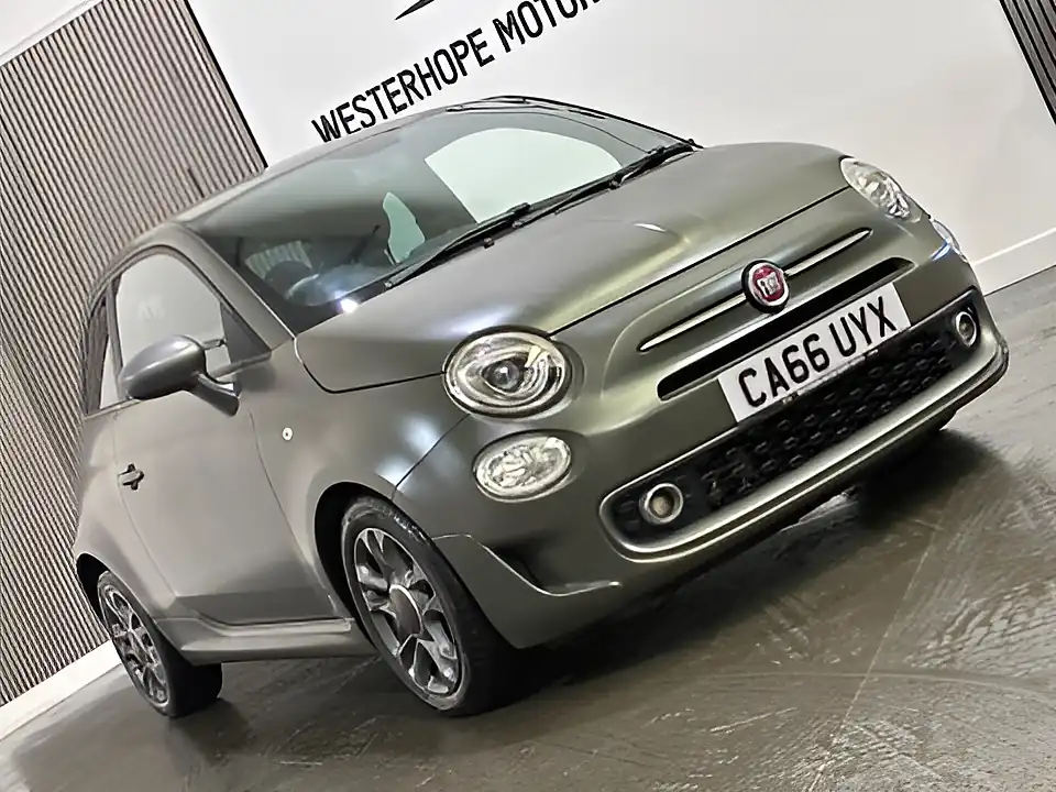 Used 2017 Fiat 500 S Green - Interior and Exterior details 6