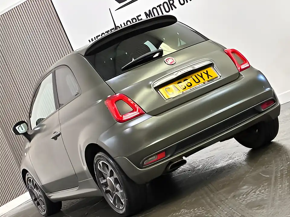 Used 2017 Fiat 500 S Green - Interior and Exterior details 7