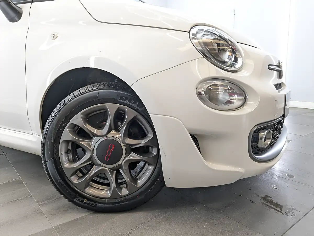Used 2017 Fiat 500 S White - Interior and Exterior details 2