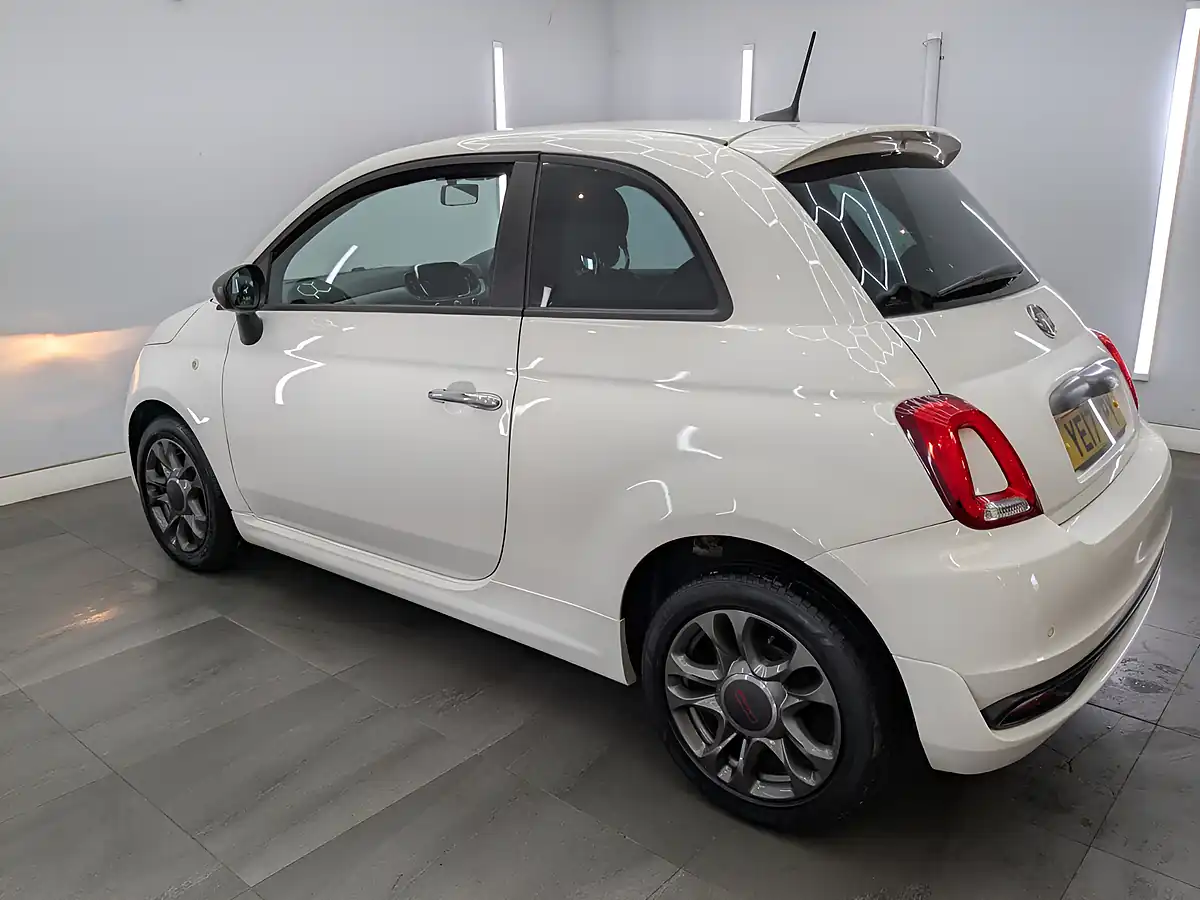 Used 2017 Fiat 500 S White - Interior and Exterior details 6