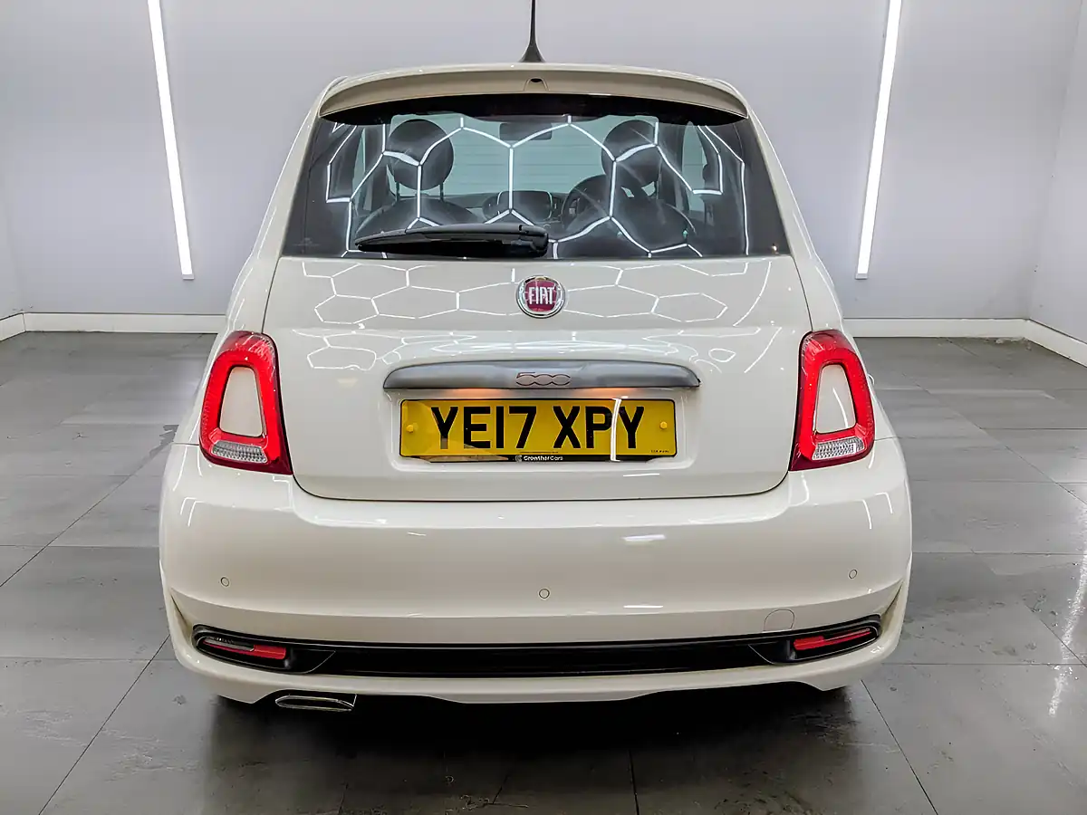 Used 2017 Fiat 500 S White - Interior and Exterior details 7
