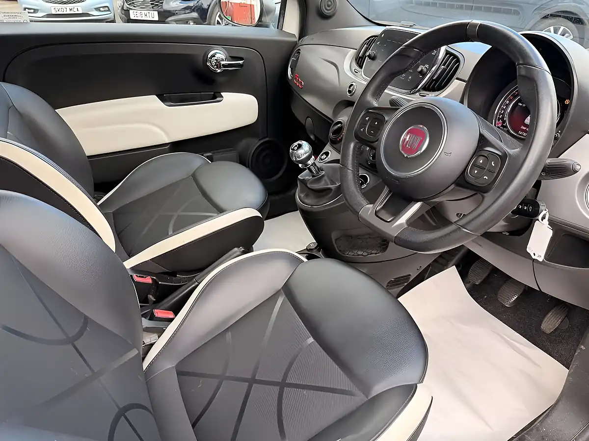 Used 2017 Fiat 500 S White - Interior and Exterior details 17