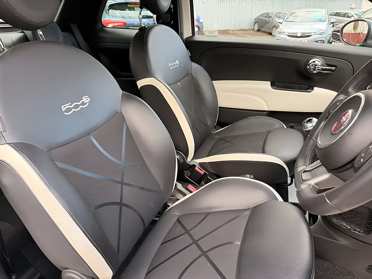 Used 2017 Fiat 500 S White - Interior and Exterior details 18
