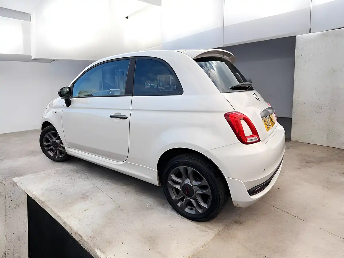Used 2017 Fiat 500 S White - Interior and Exterior details 4