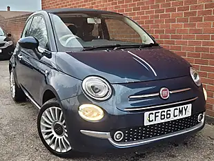 Used 2017 Fiat 500C Lounge Blue - Interior and Exterior details 10