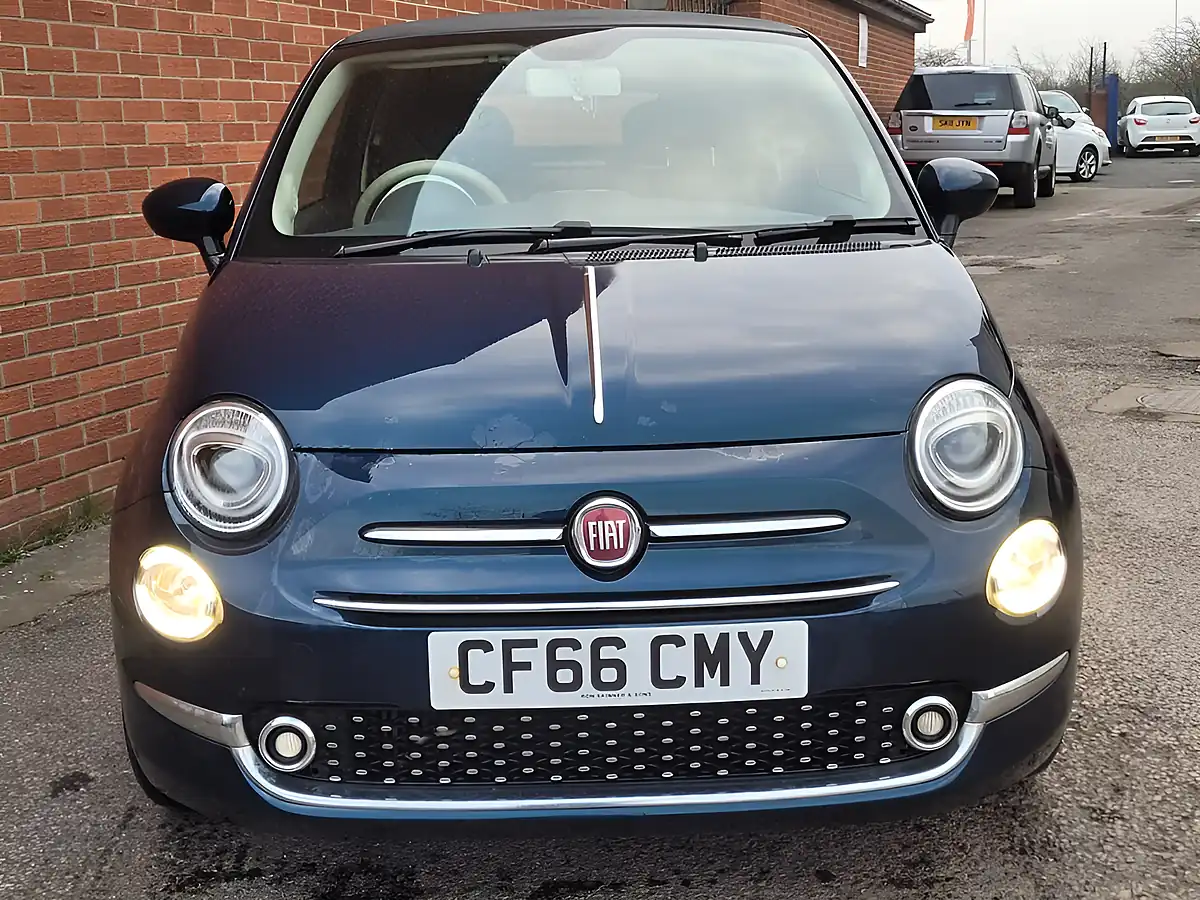 Used 2017 Fiat 500C Lounge Blue - Interior and Exterior details 18