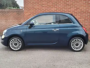 Used 2017 Fiat 500C Lounge Blue - Interior and Exterior details 2