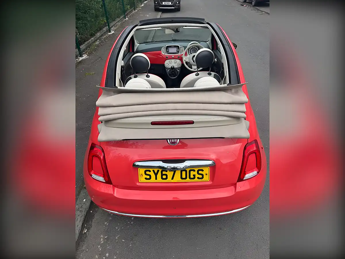 Used 2017 Fiat 500c Lounge Pink - Interior and Exterior details 7