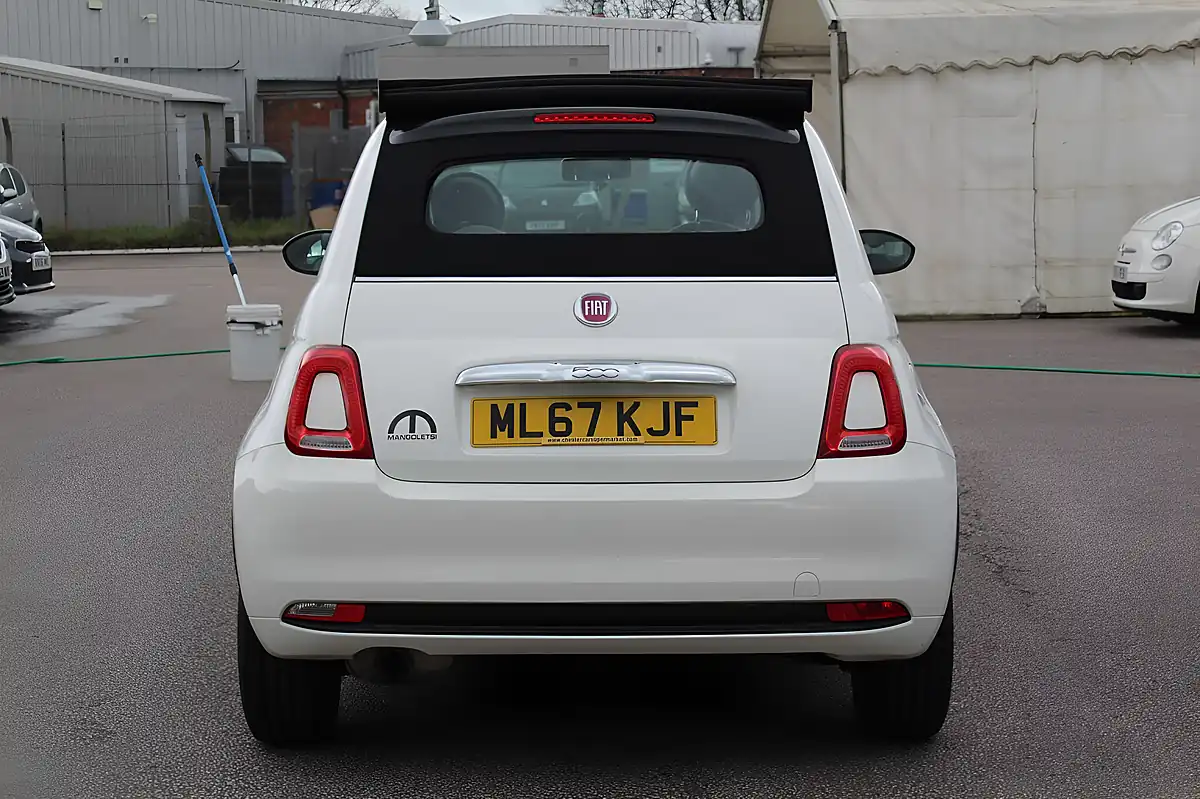 Used 2017 Fiat 500C Mirror White - Interior and Exterior details 12