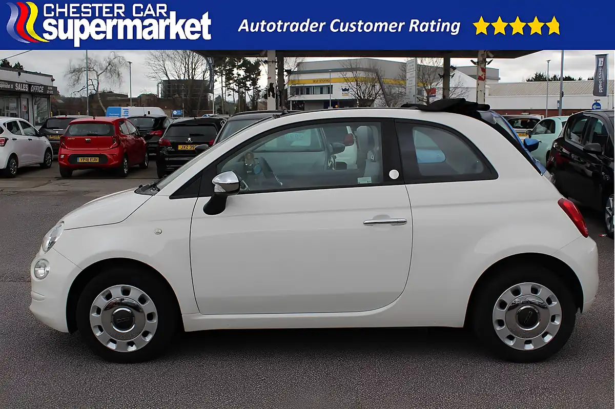 Used 2017 Fiat 500C Mirror White - Interior and Exterior details 3