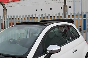 Used 2017 Fiat 500C Mirror White - Interior and Exterior details 9