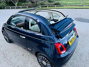 Used 2017 Fiat 500C Riva Blue - Interior and Exterior details 10