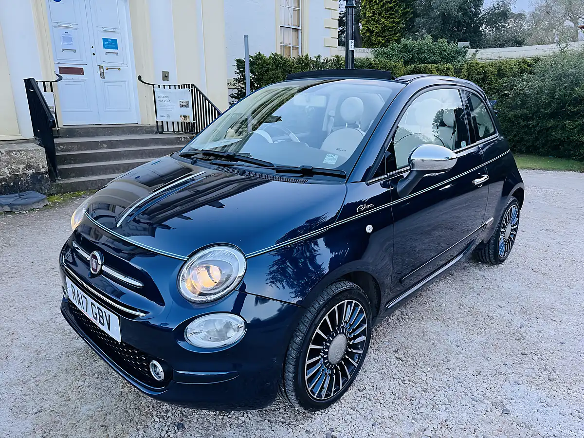 Used 2017 Fiat 500C Riva Blue - Interior and Exterior details 12