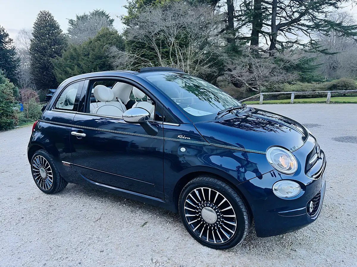 Used 2017 Fiat 500C Riva Blue - Interior and Exterior details 14
