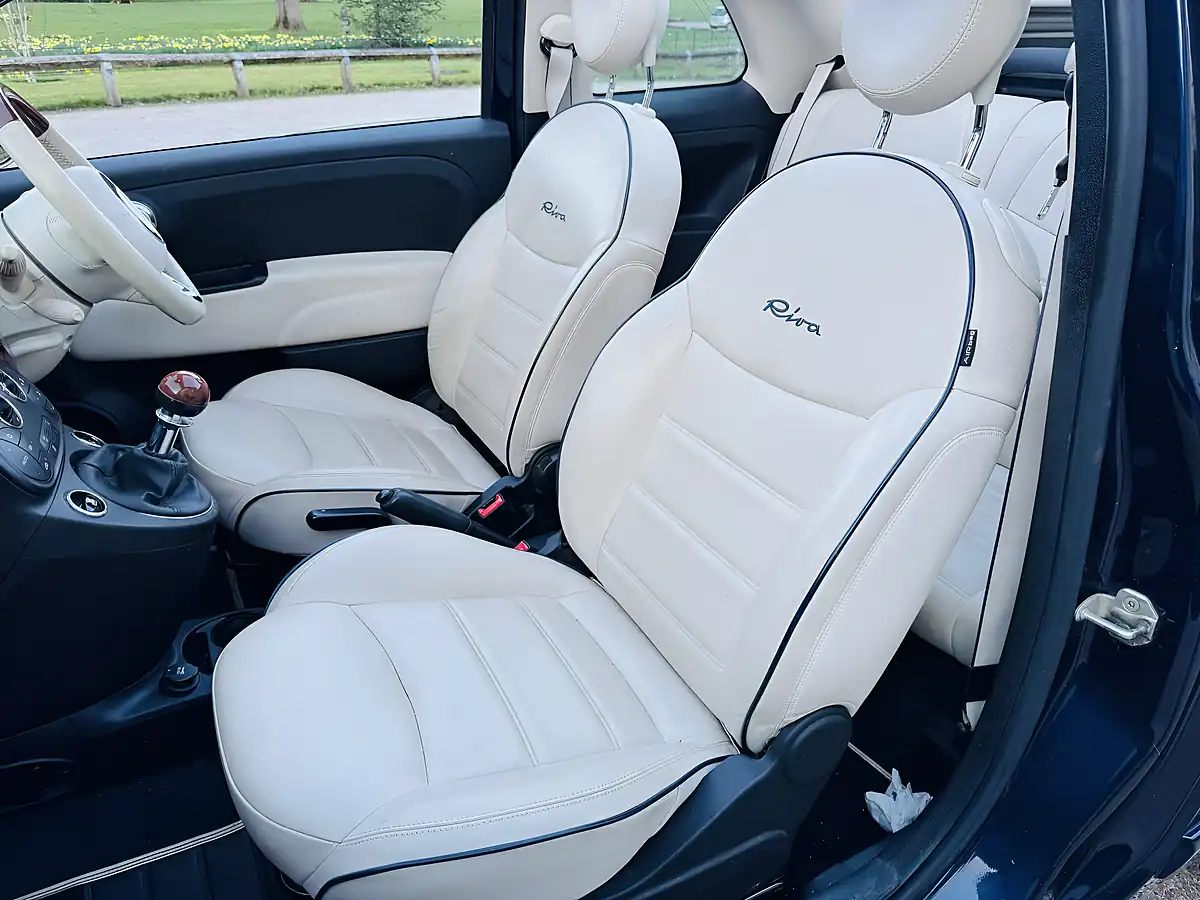 Used 2017 Fiat 500C Riva Blue - Interior and Exterior details 3