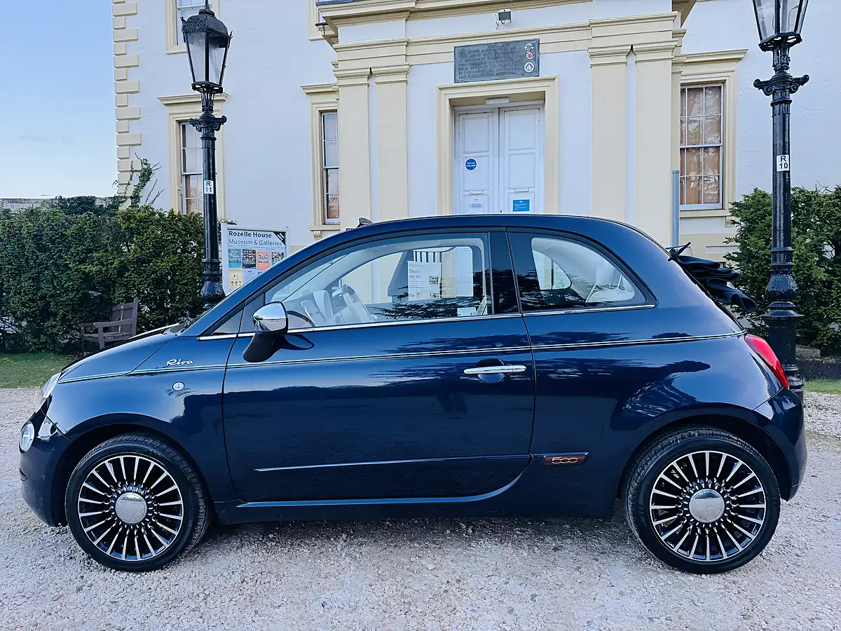 Used 2017 Fiat 500C Riva Blue - Interior and Exterior details 5