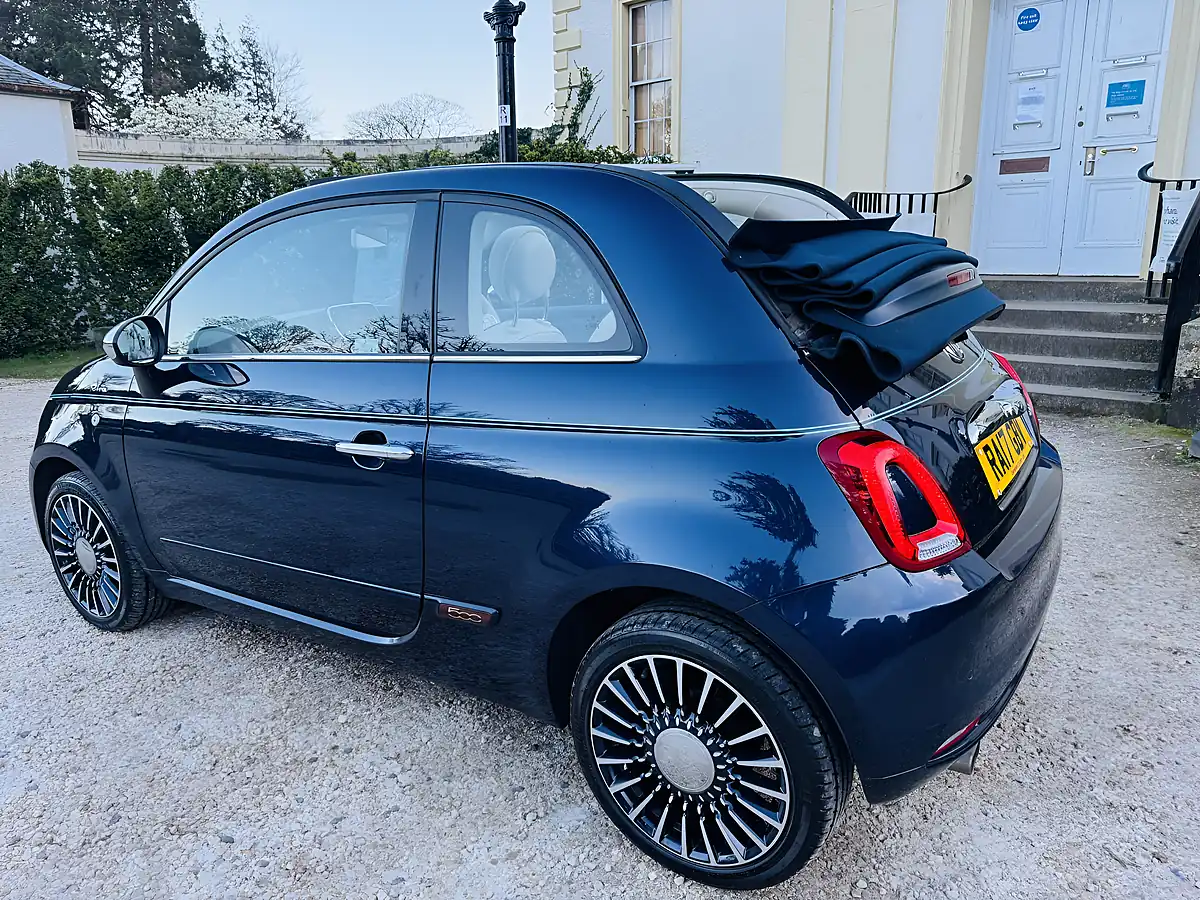 Used 2017 Fiat 500C Riva Blue - Interior and Exterior details 7