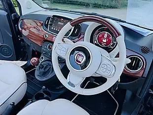Used 2017 Fiat 500C Riva Blue - Interior and Exterior details 8
