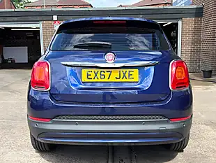 Used 2017 Fiat 500X Pop Star Blue - Interior and Exterior details 6