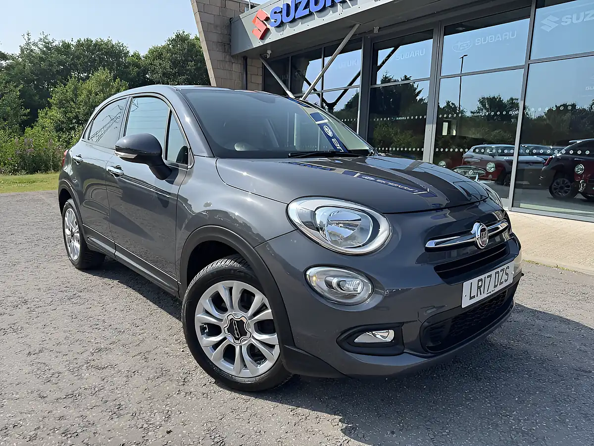 Used 2017 Fiat 500X Pop Star Grey - Front View