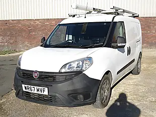 Used 2017 Fiat Doblo Maxi Panel Van White - Interior and Exterior details 4