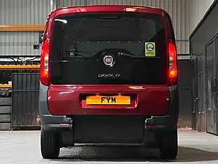 Used 2017 Fiat Doblo Pop Red - Interior and Exterior details 8