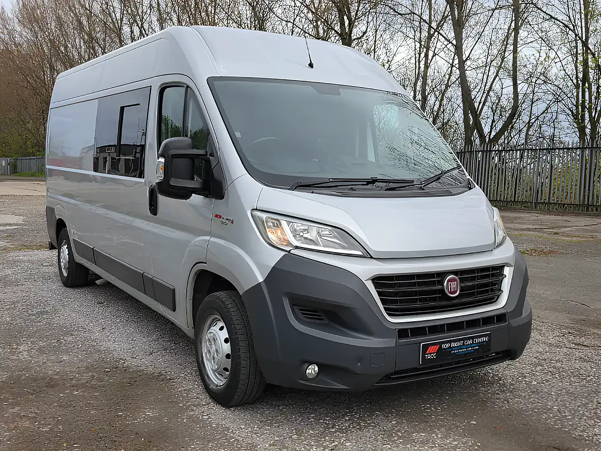 Used 2017 Fiat Ducato 35 Panel Van L H2 Grey - Front View