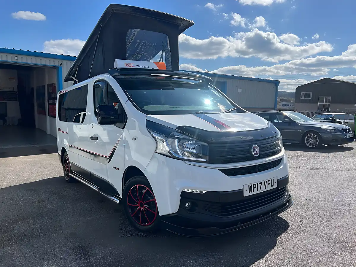 Used 2017 Fiat Talento Campervan White - Front View