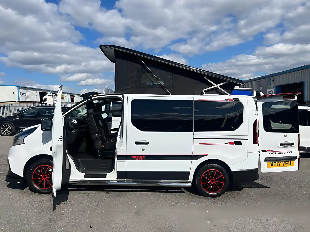 Used 2017 Fiat Talento Campervan White - Interior and Exterior details 9