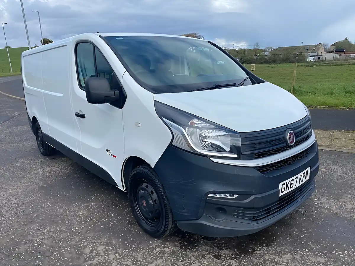 Used 2017 Fiat Talento Lwb White - Front View