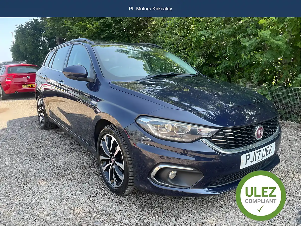 Used 2017 Fiat Tipo Lounge Elba Blue - Front View