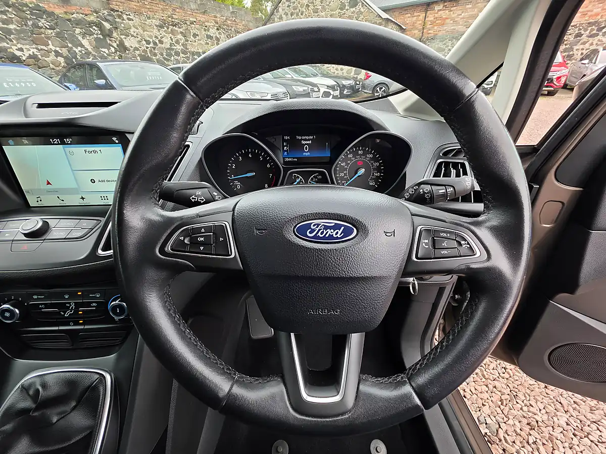 Used 2017 Ford C-Max Zetec Caribou Brown Metallic - Interior and Exterior details 9