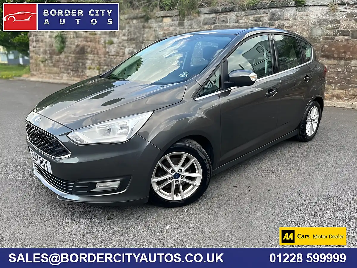 Used 2017 Ford C-Max Zetec Grey - Front View