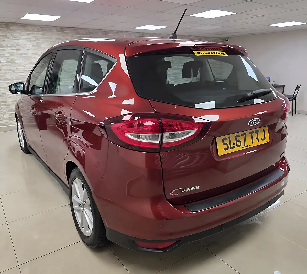 Used 2017 Ford C-Max Zetec Red - Interior and Exterior details 4