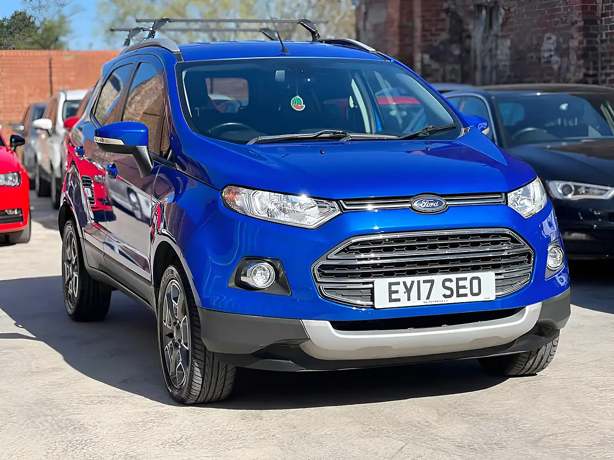 Used 2017 Ford Ecosport Titanium Blue - Front View