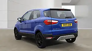 Used 2017 Ford Ecosport Titanium S Blue - Interior and Exterior details 3