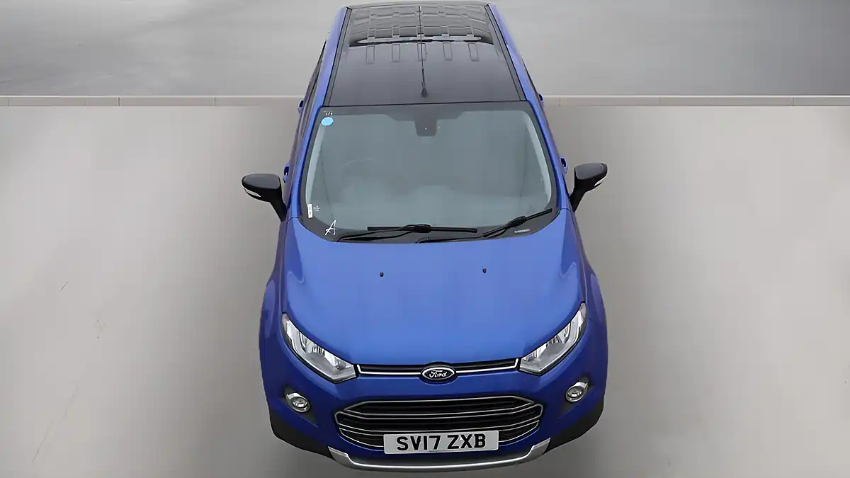 Used 2017 Ford Ecosport Titanium S Blue - Interior and Exterior details 7