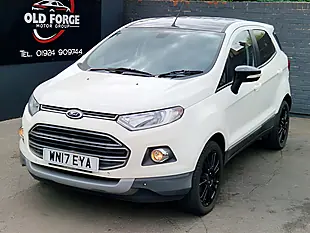 Used 2017 Ford Ecosport Titanium S White - Interior and Exterior details 5