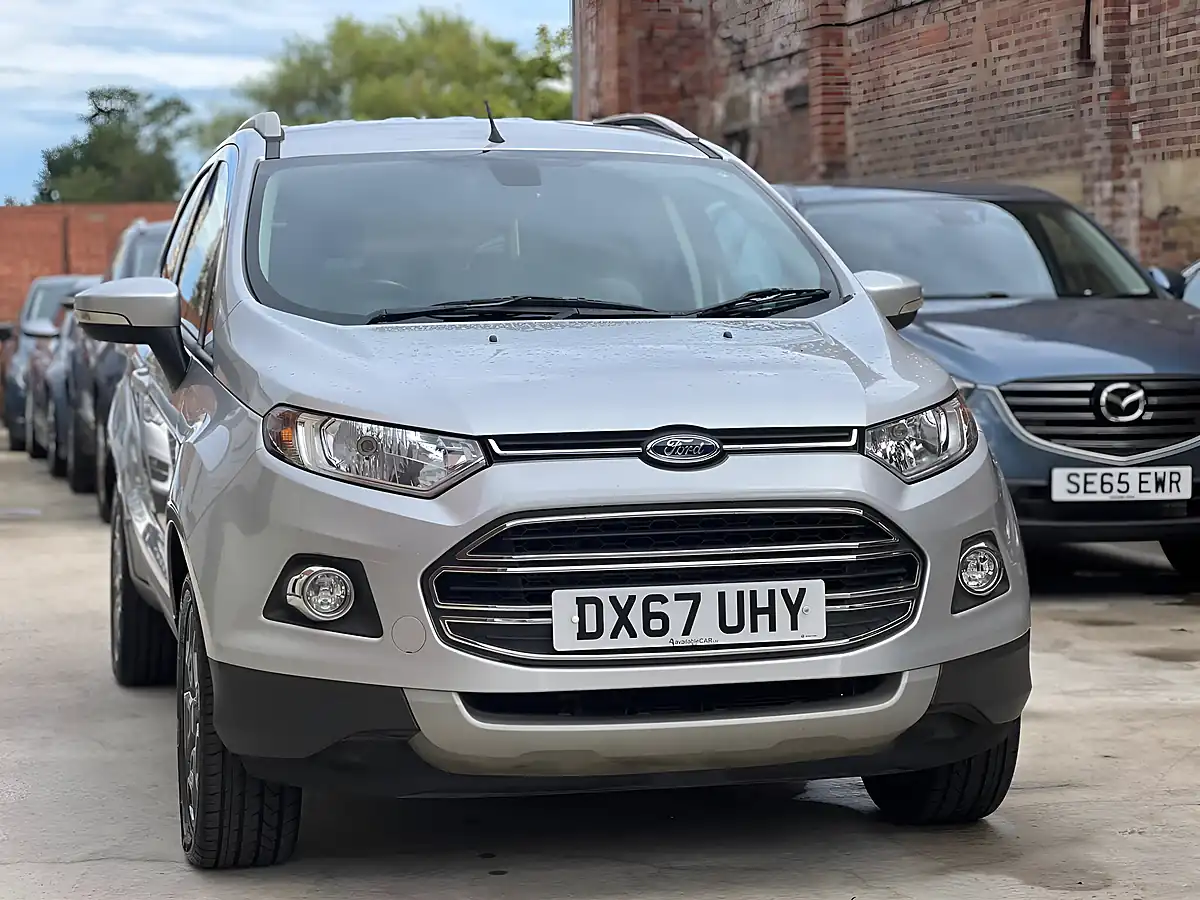 Used 2017 Ford Ecosport Titanium Silver - Front View